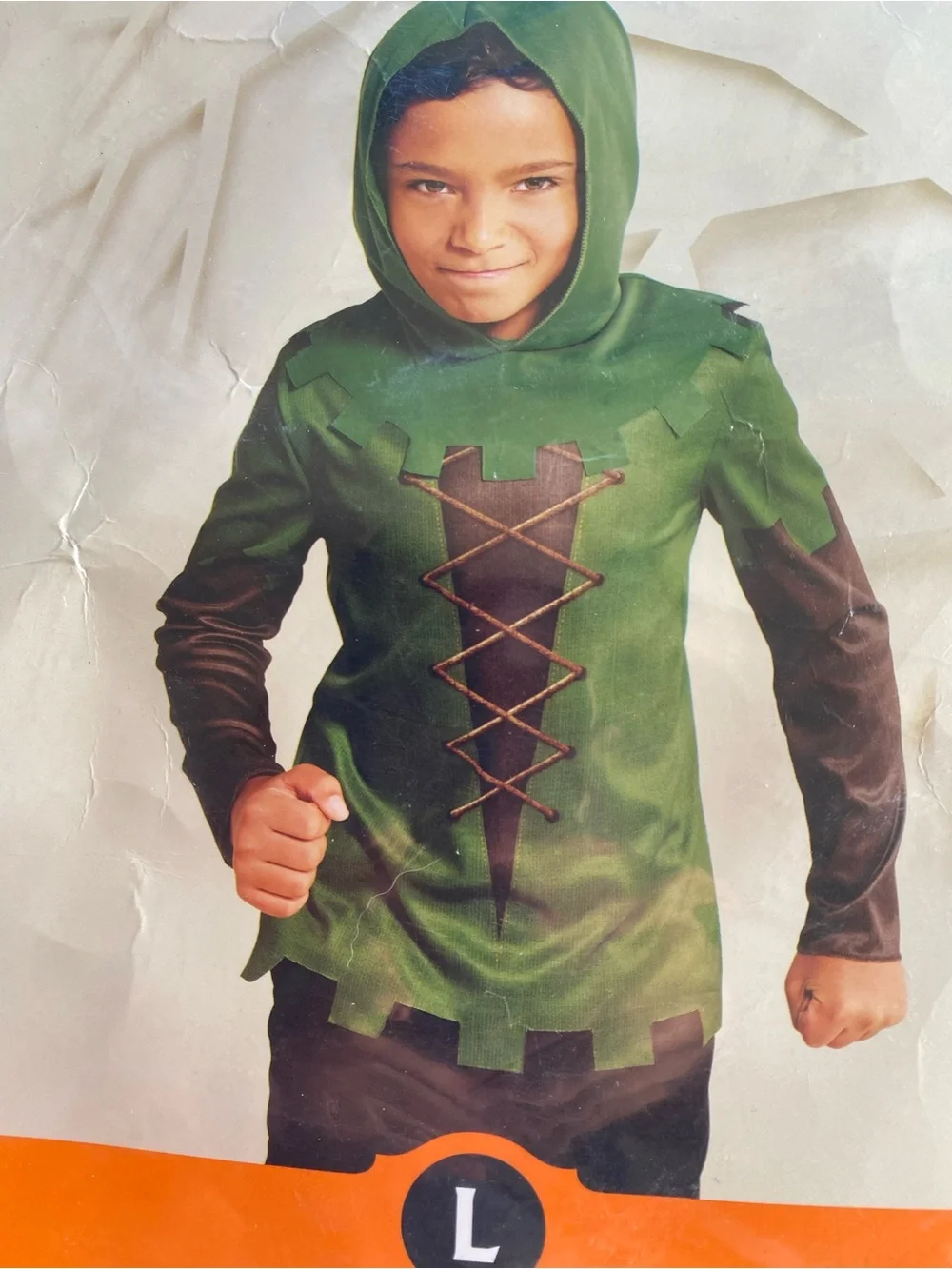 New Hyde & Eek! Halloween Forest Hunter Costume Size Kids Large